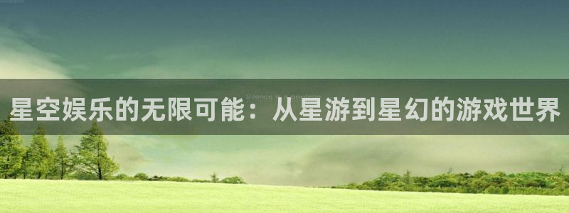 天顺娱乐3：星空娱乐的无限可能：从星游到星幻的游戏世界